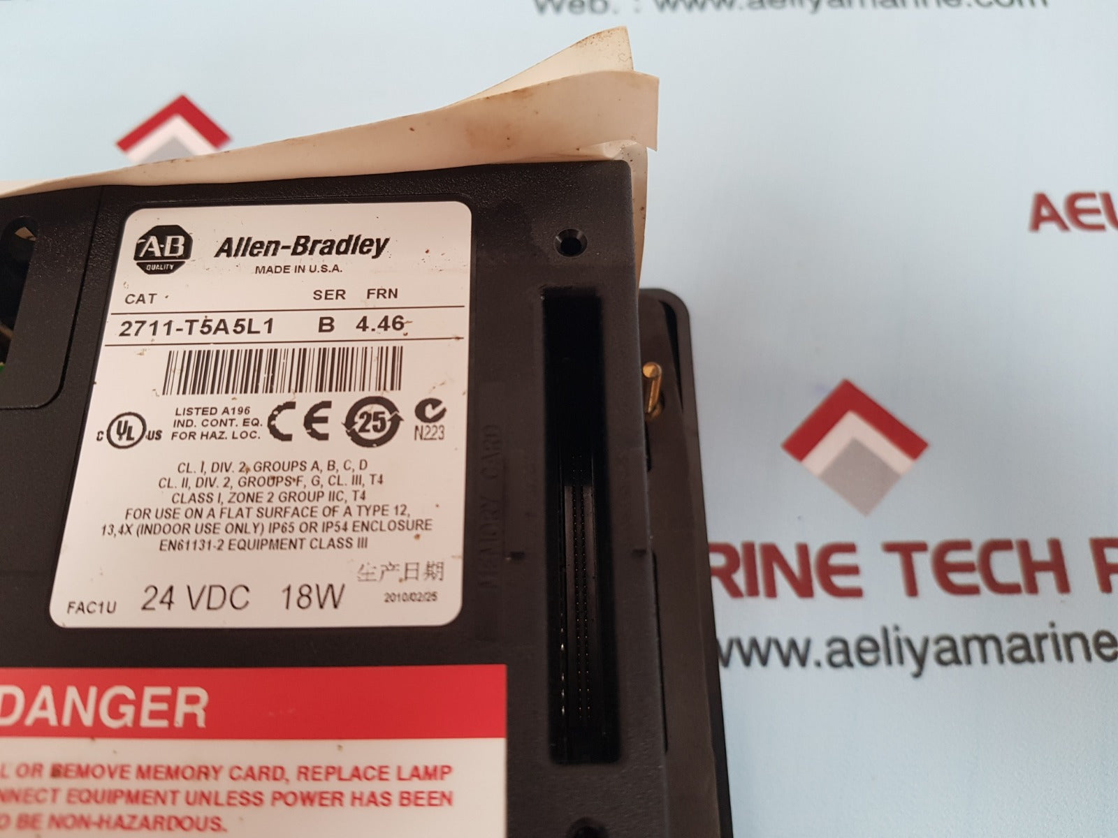 Allen-bradley panelview 550