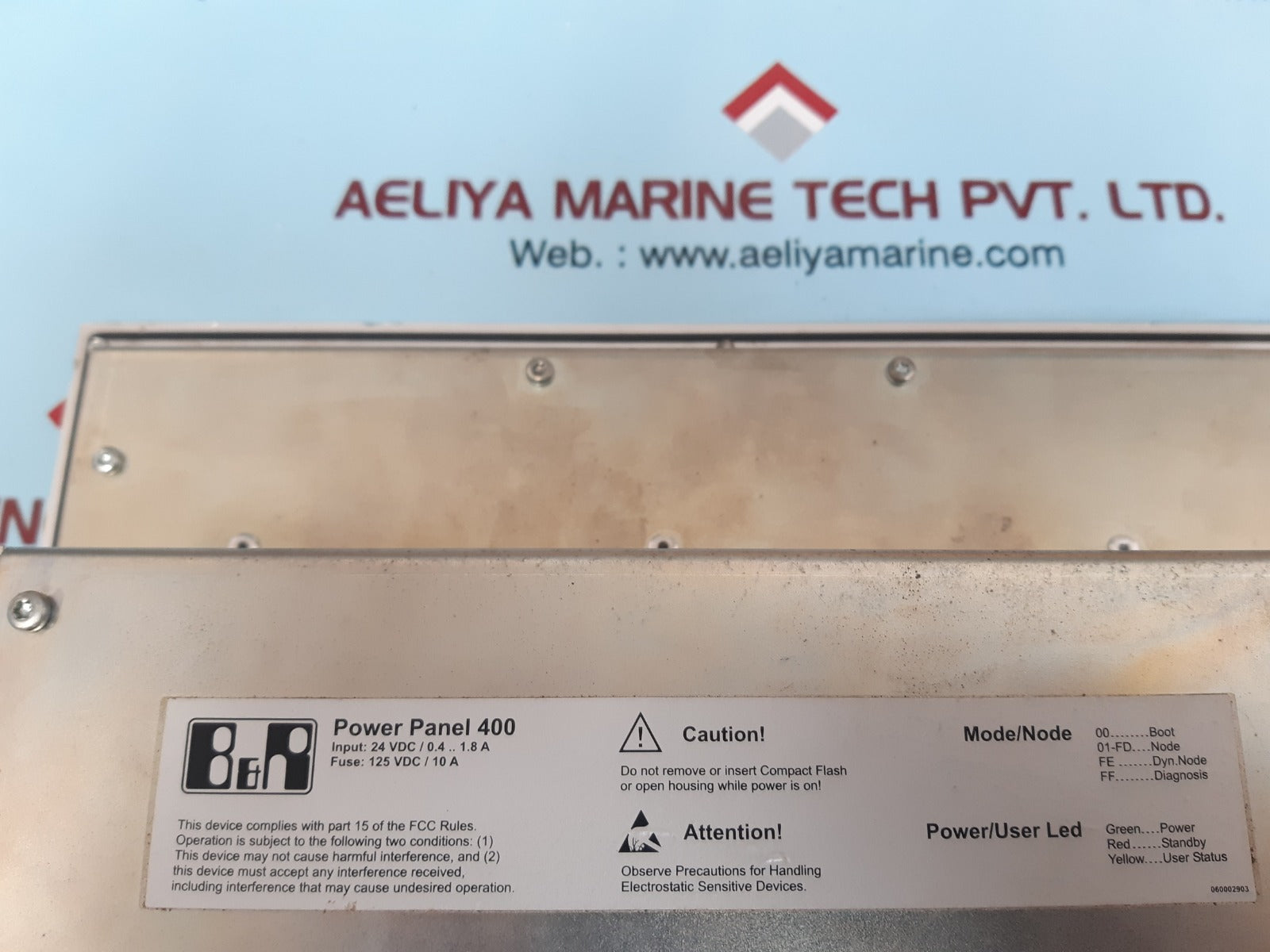 B&R 4pp450.1043-k01 power panel 400