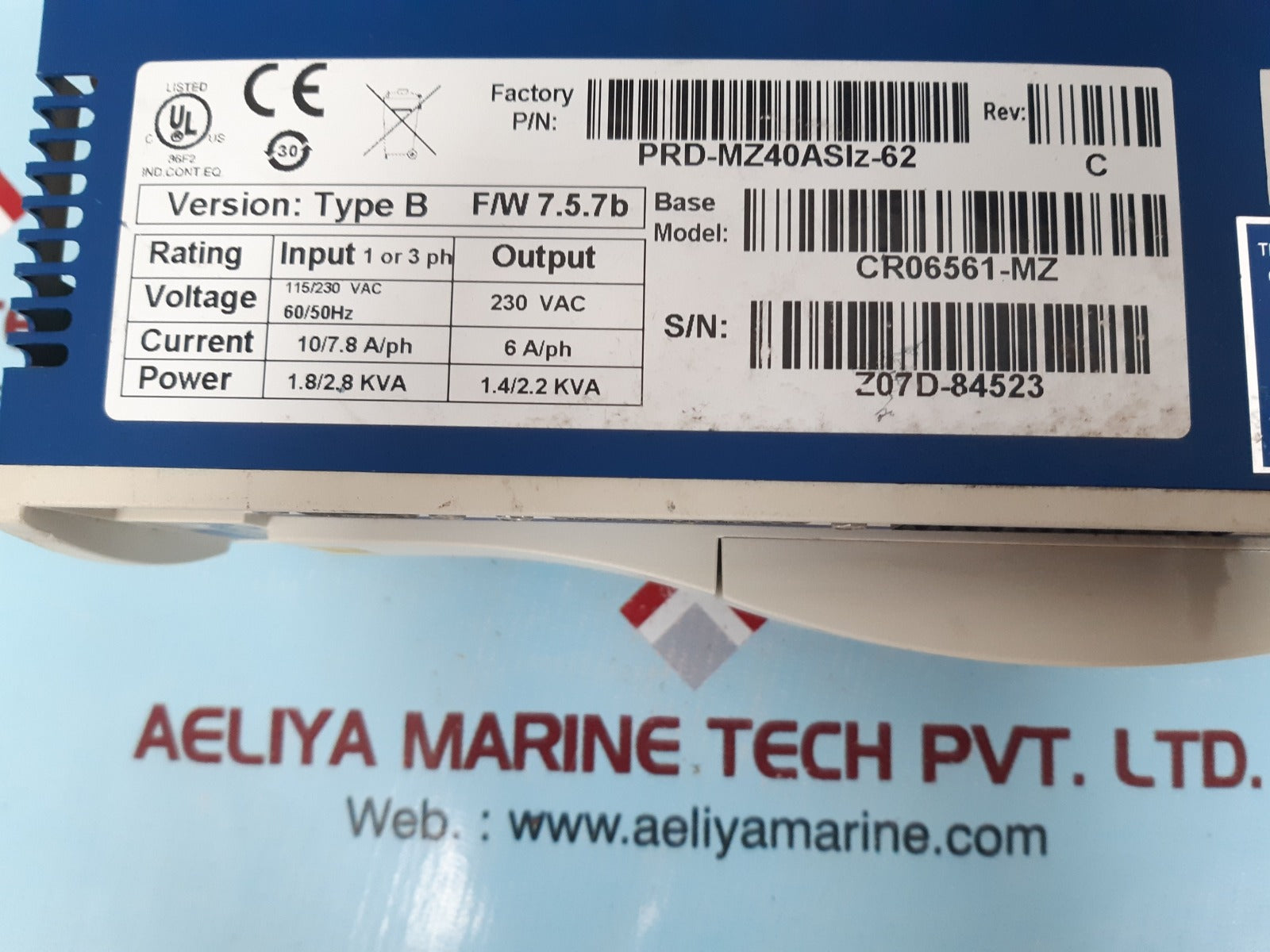 Kollmorgen servostar cd cr06561-mz servo drive