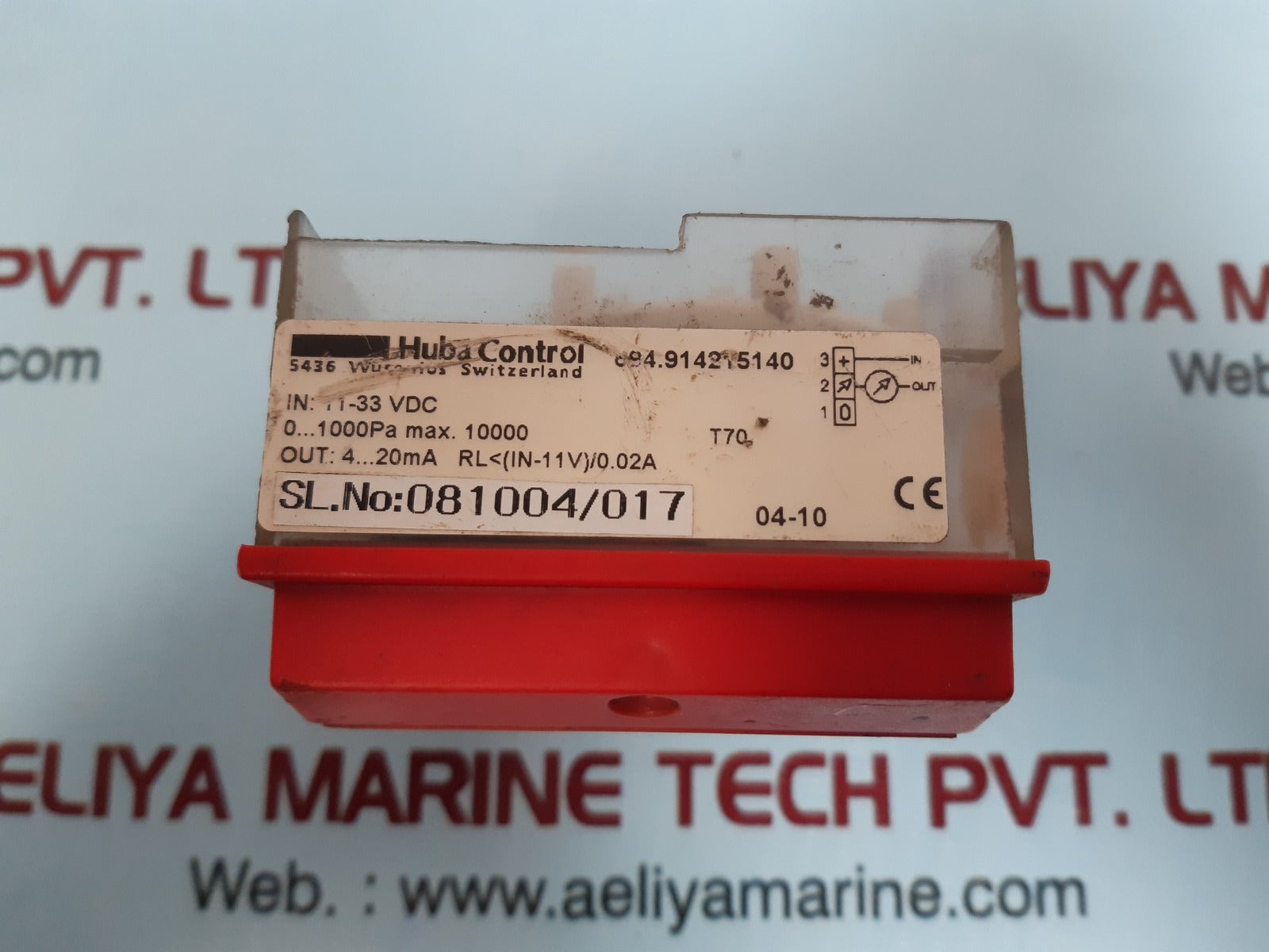 Huba control 694 pressure transmitter