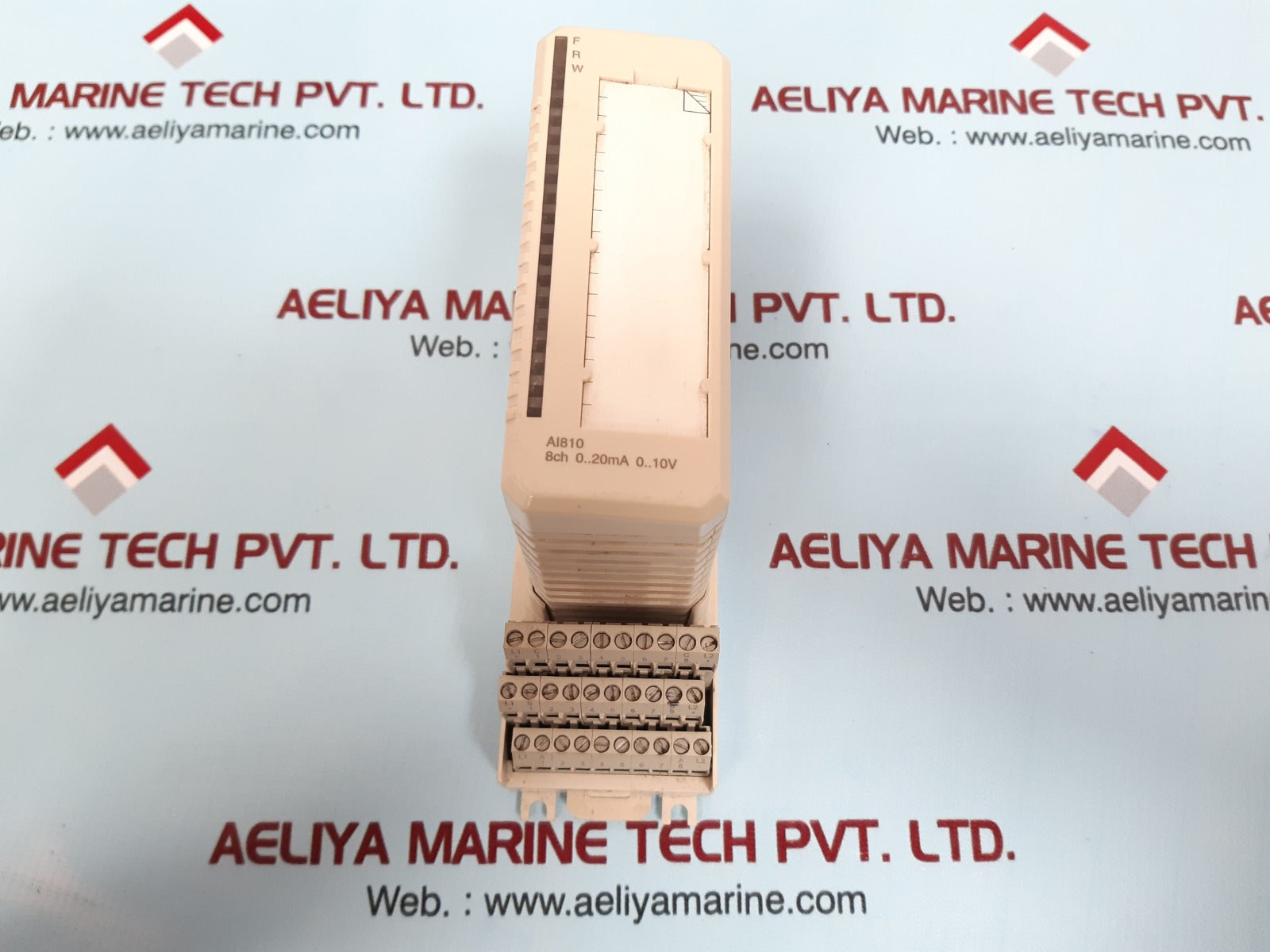 Abb ai810 input module with base 3bse013230r1