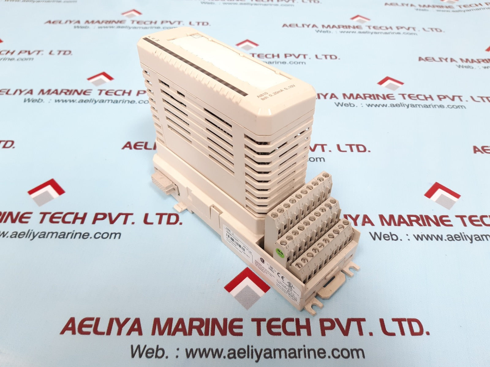 Abb ai810 input module with base 3bse013230r1