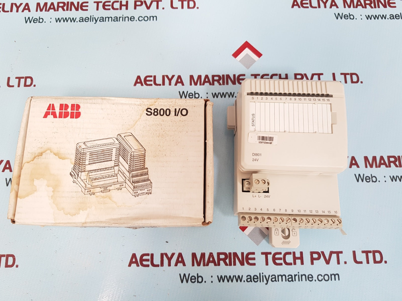 Abb di801 s800 i/o digital input module 3bse020508r1 pr.D
