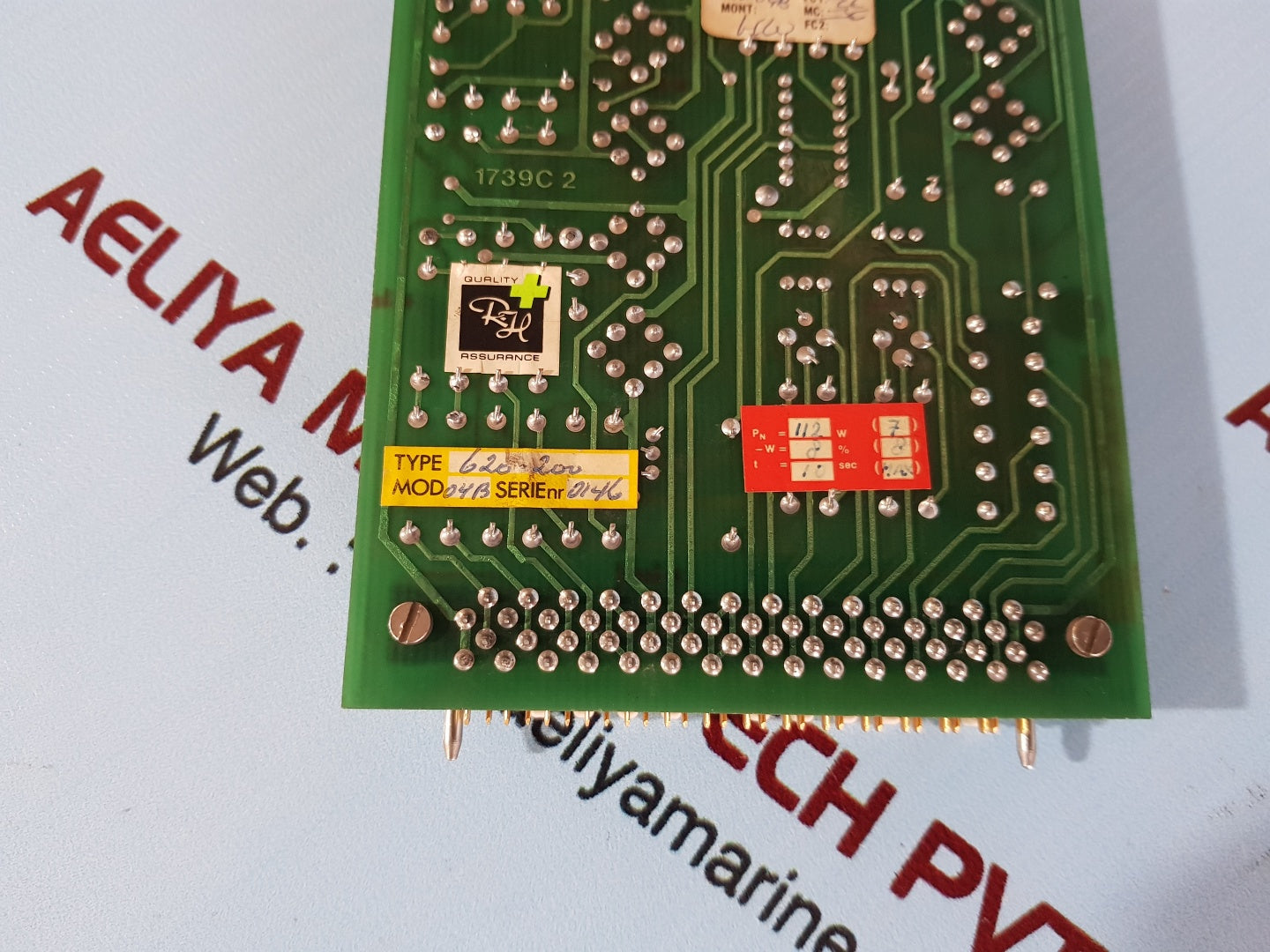 Van rietschoten & houwens 620_200e pcb card