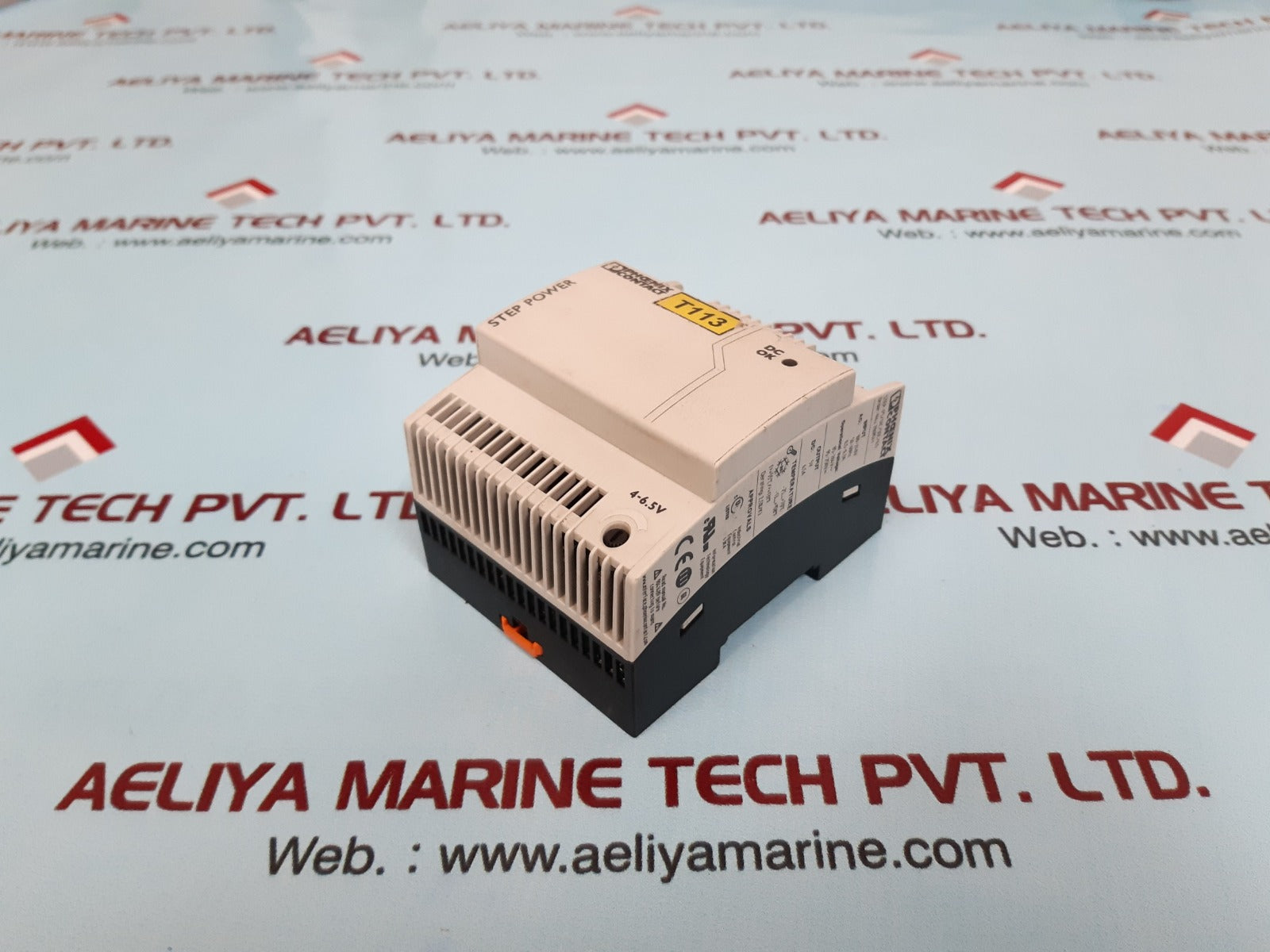 Phoenix contact step-ps/1ac/5dc/6.5 power supply unit