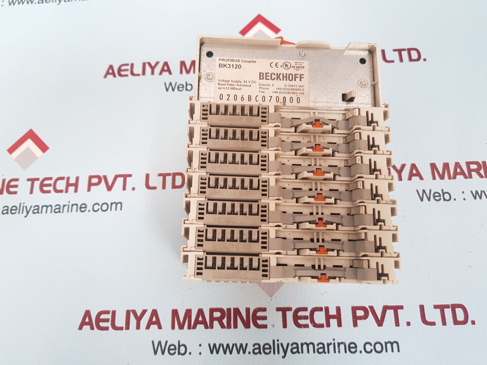 Beckhoff bk3120 kl 1002 kl 2012 kl 9010 kl 4004 profibus-dp coupler