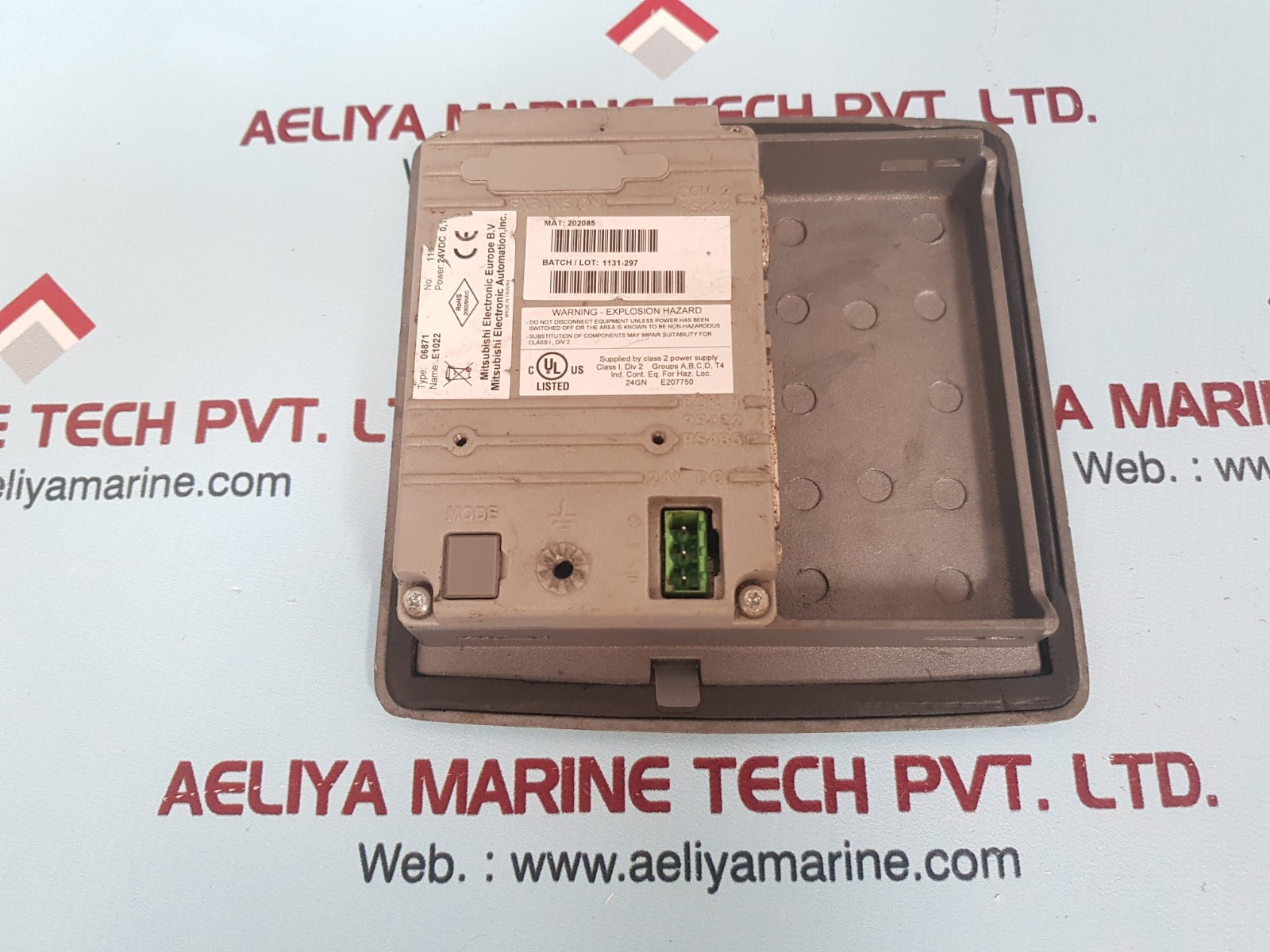 Mitsubishi 06871 hmi e1022 operator panel