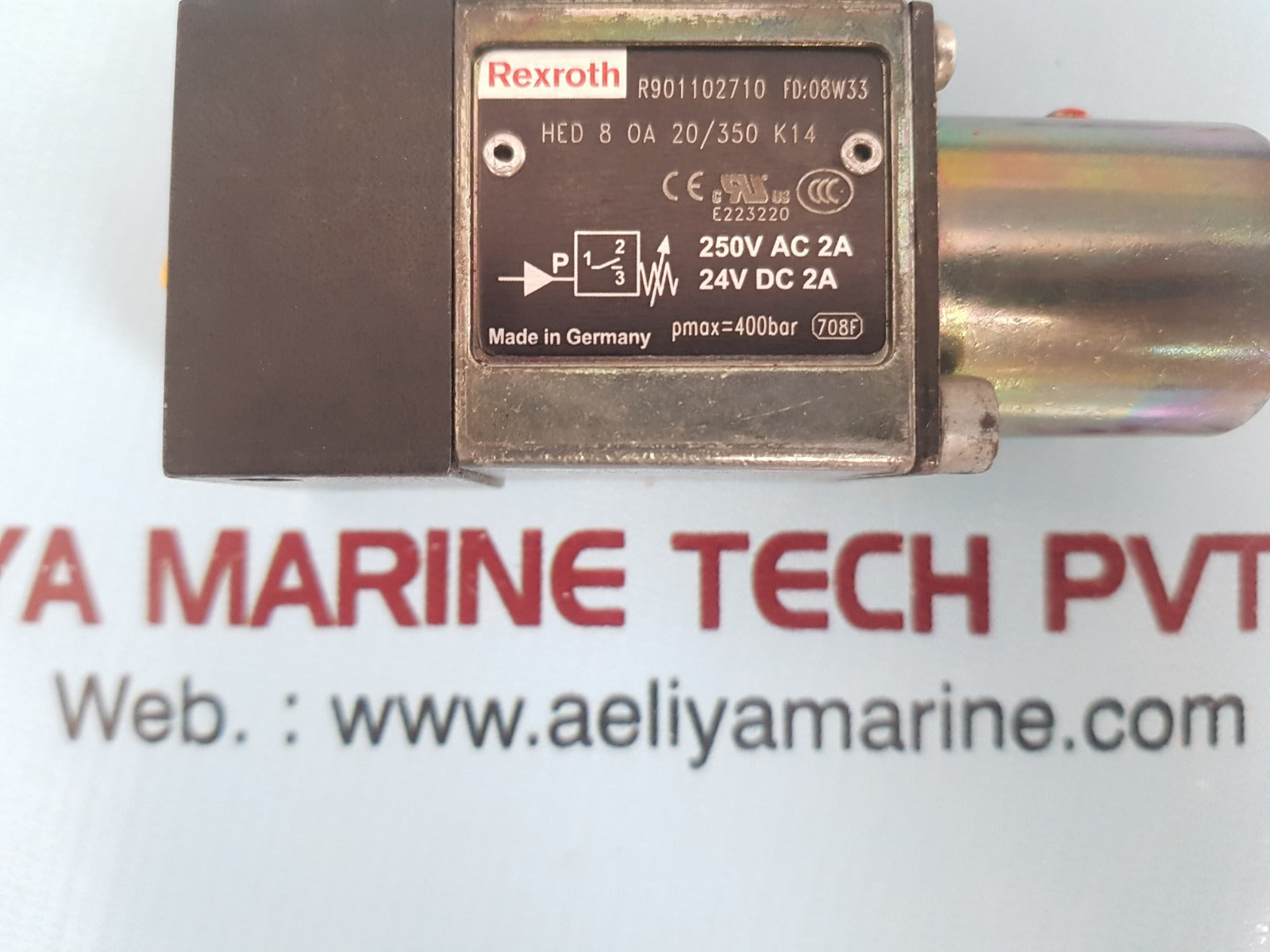 Rexroth hed 8 0a 20/350 k14 pressure switch