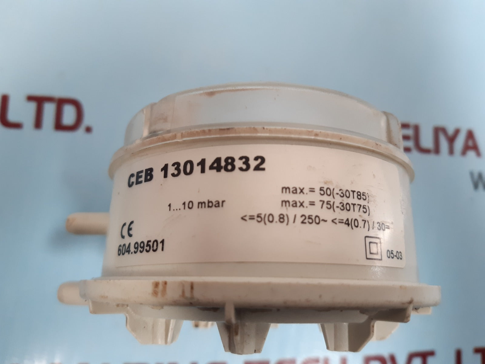 Huba 604.99501 pressure switch Ceb 13014832