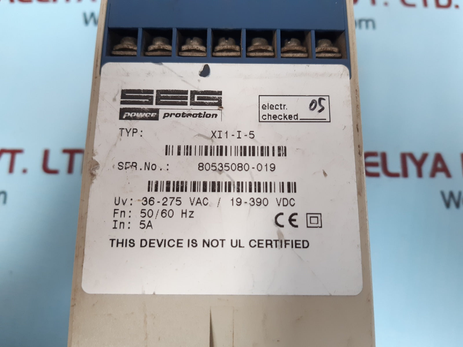 Seg xi1-i-5 relay