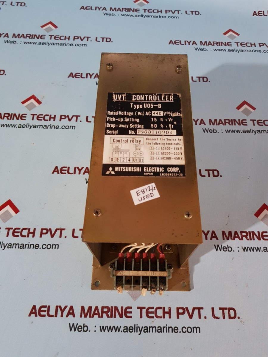 Mitsubishi u05-b uvt controller 440v 50/60hz