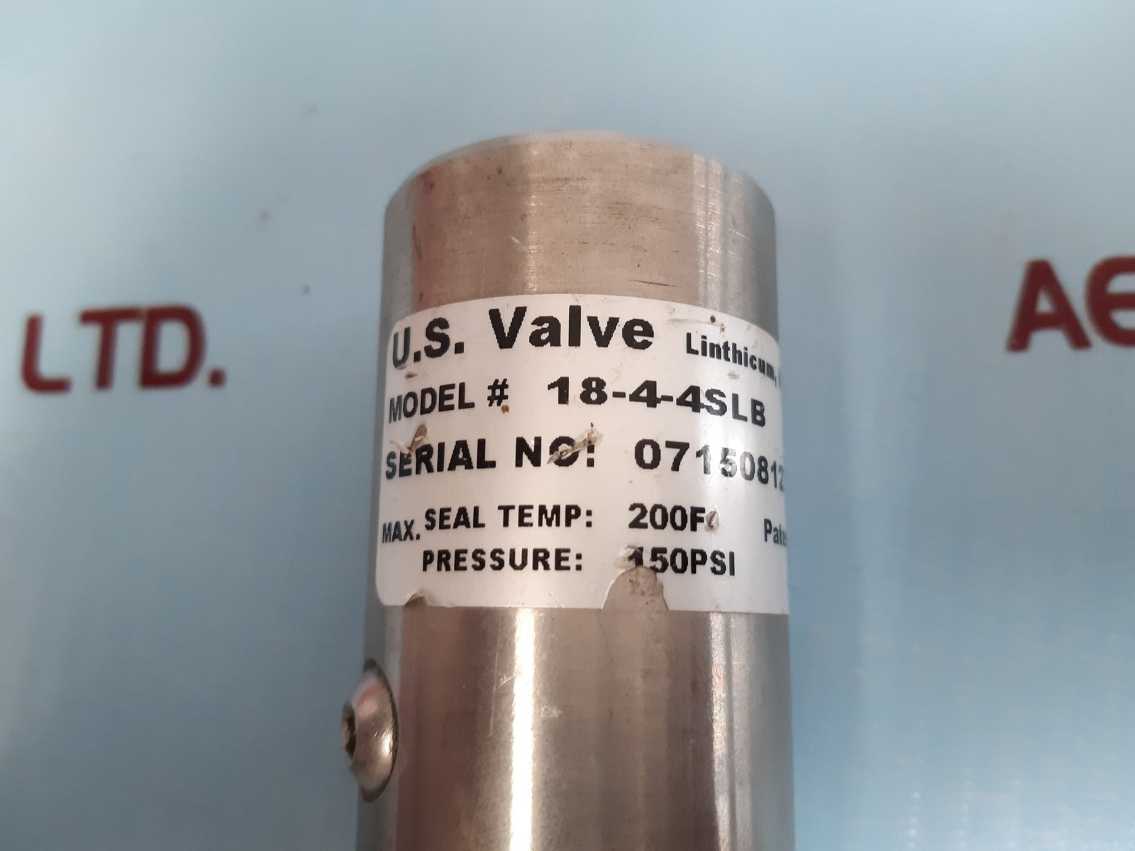 U.s. valve 18-4-4slb