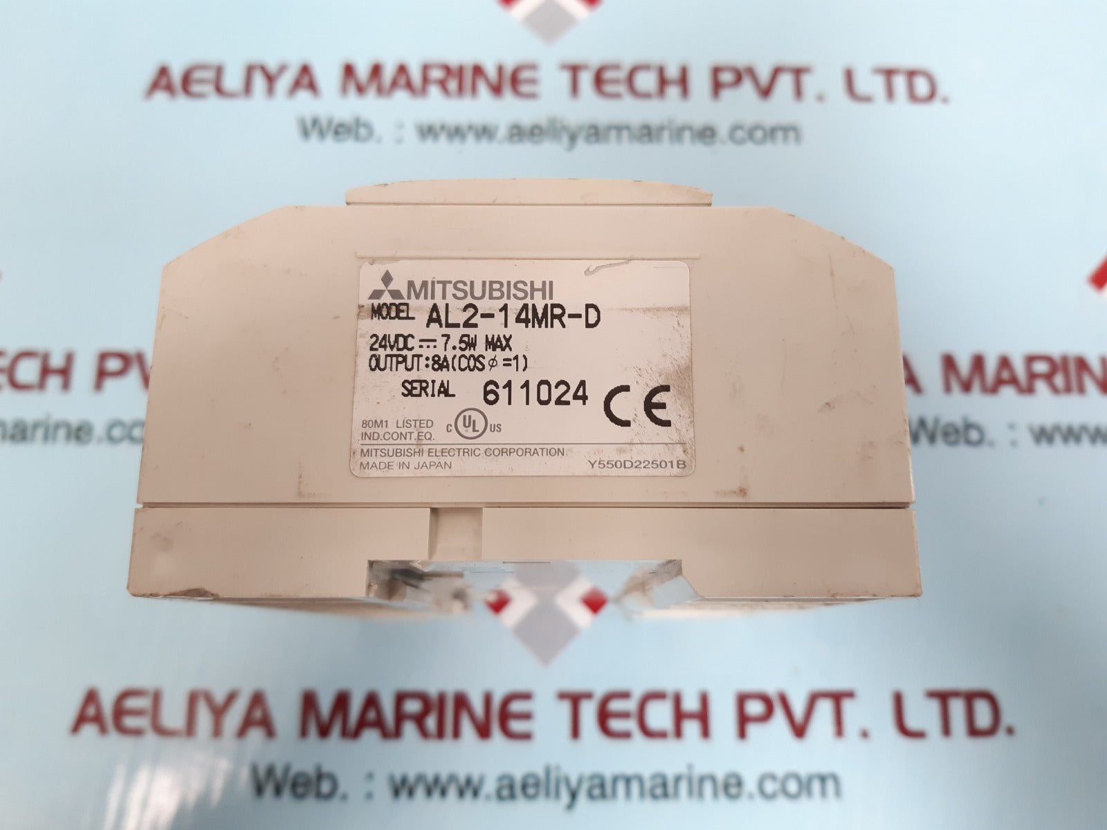 Mitsubishi al2-14mr-d programmable controller 24vdc