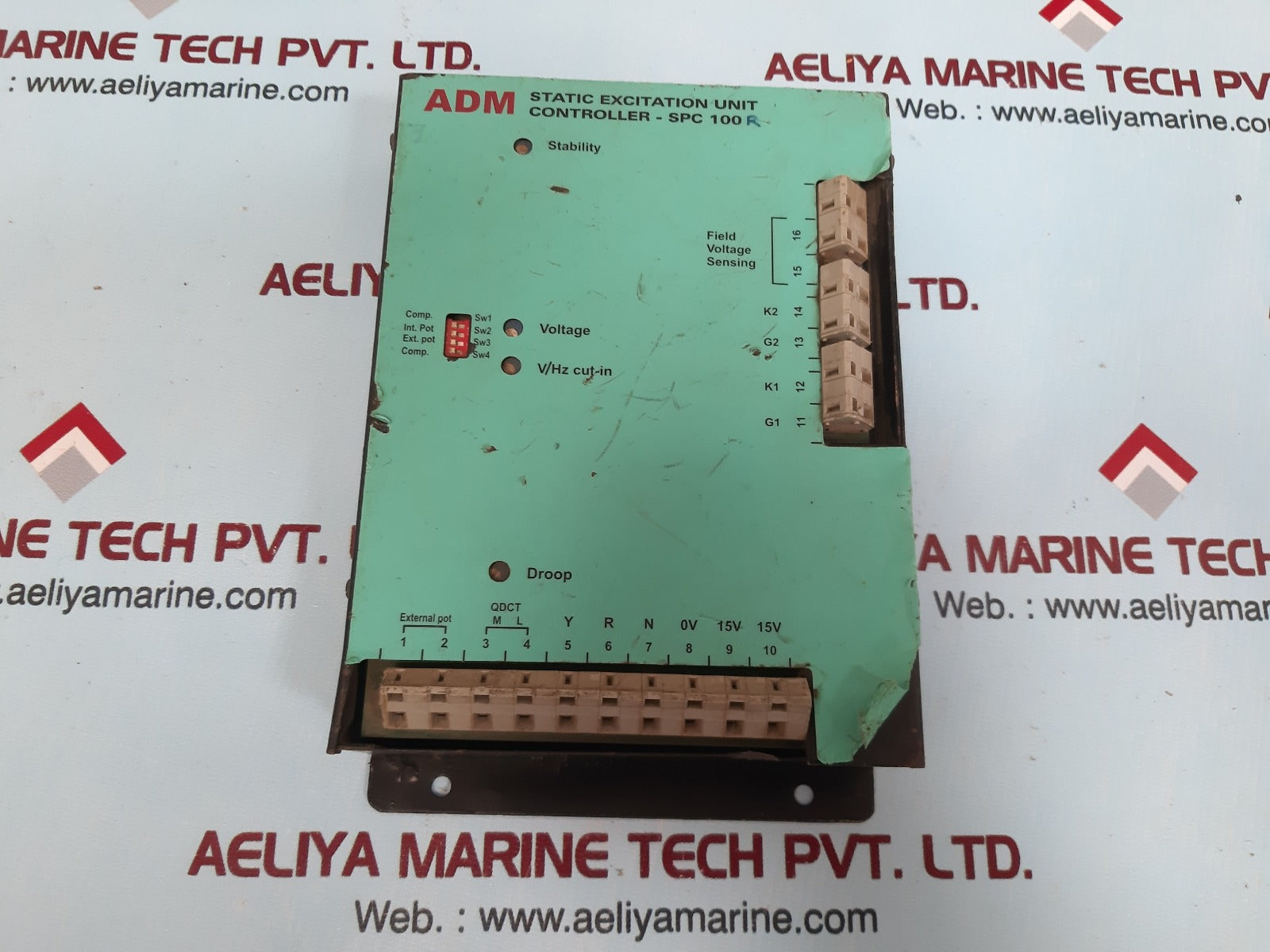 Adm static excitation unit controller-spc 100