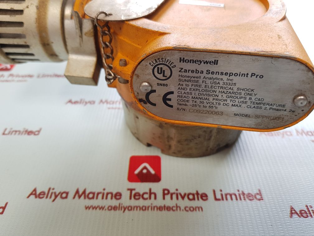 Honeywell sppruxfi zareba sensepoint pro gas detector