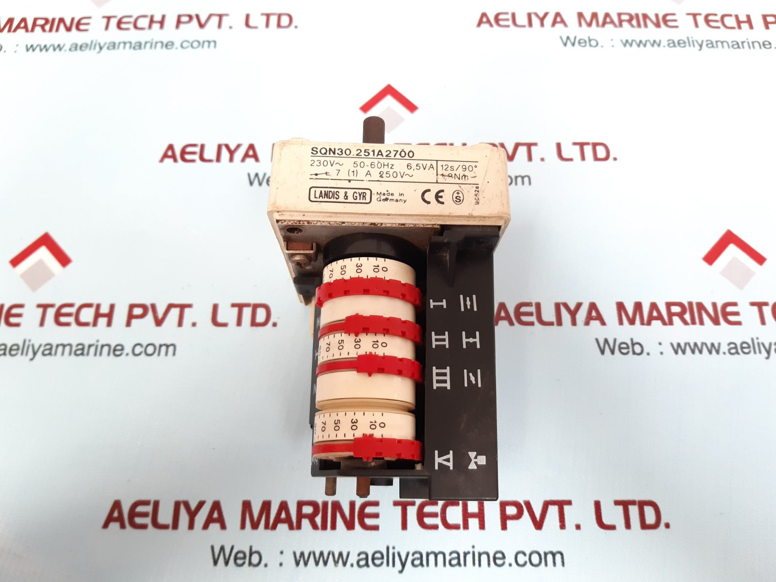 Landis & gyr sqn30.251a2700 servo motor