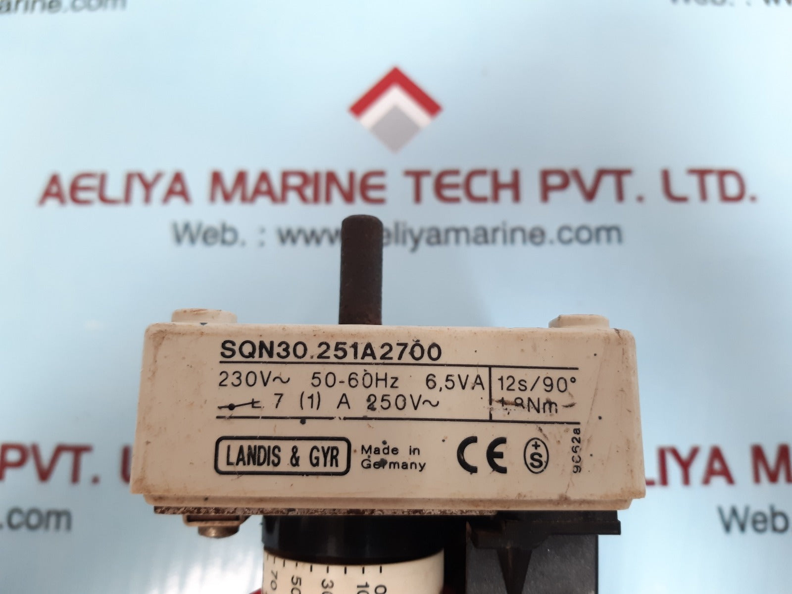 Landis & gyr sqn30.251a2700 servo motor