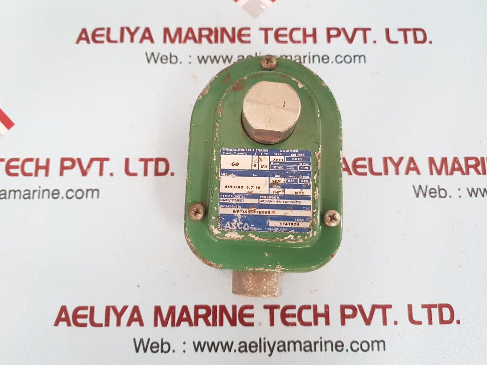 Asco wptis8307b005 solenoid valve