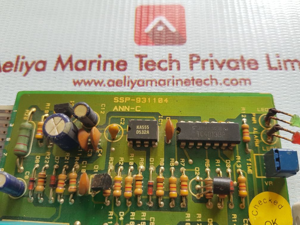 Ssp-931104 power alarm pcb card Ann-c Used