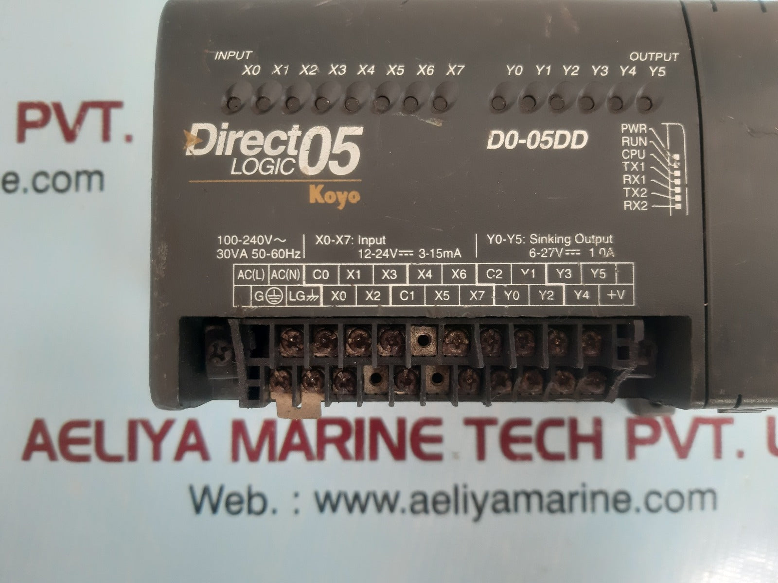 Koyo direct logic 05 d0-05dd programmable controller