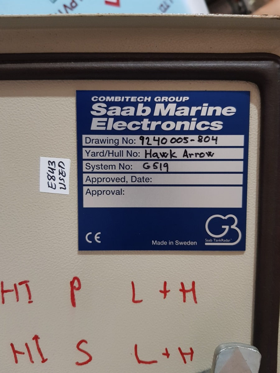 Saab tankradar hi/hi-hi level alarm power supply box