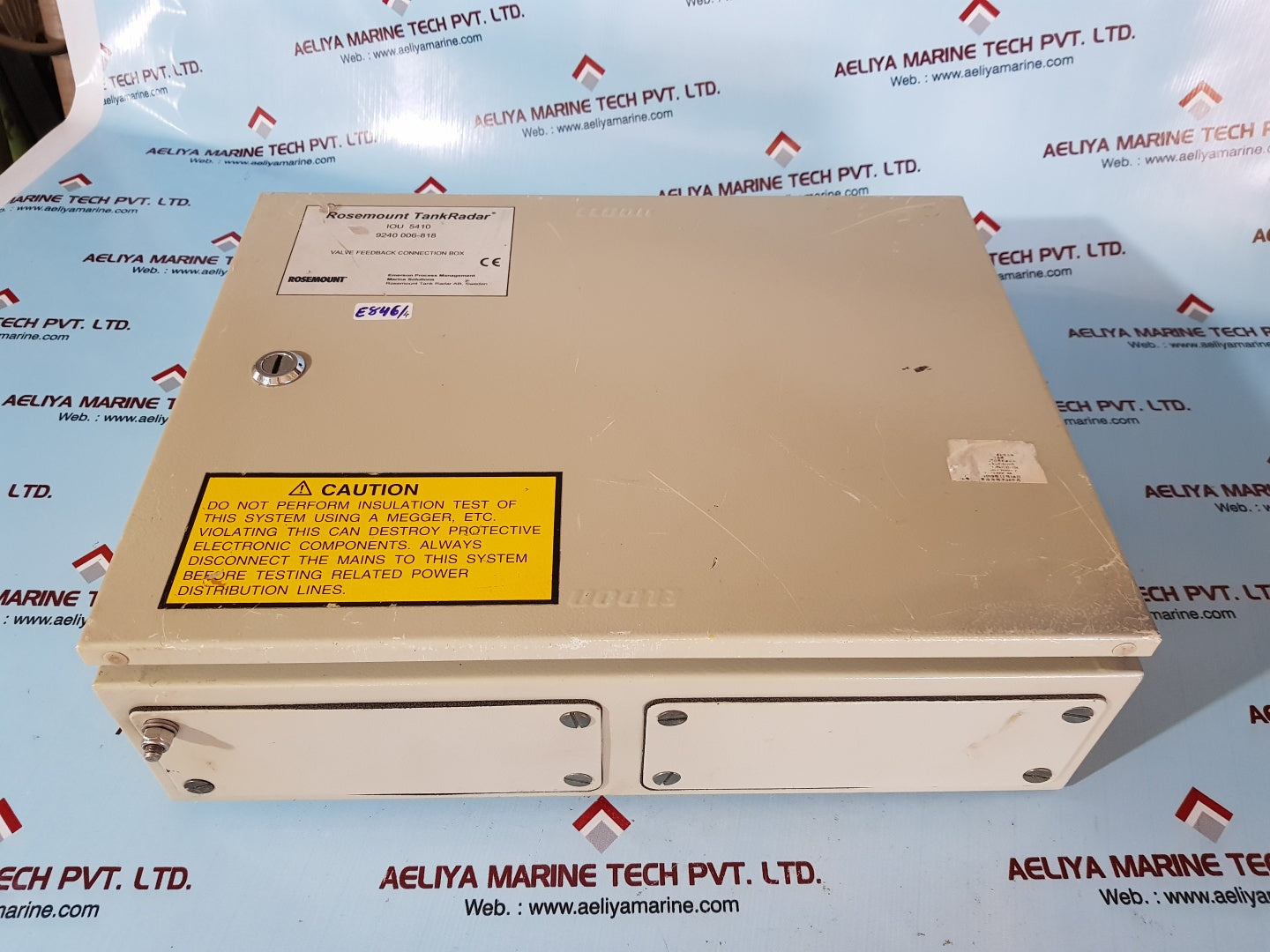 Rosemount tankradar iou 5410 valve feedback connection box 9240 006-818