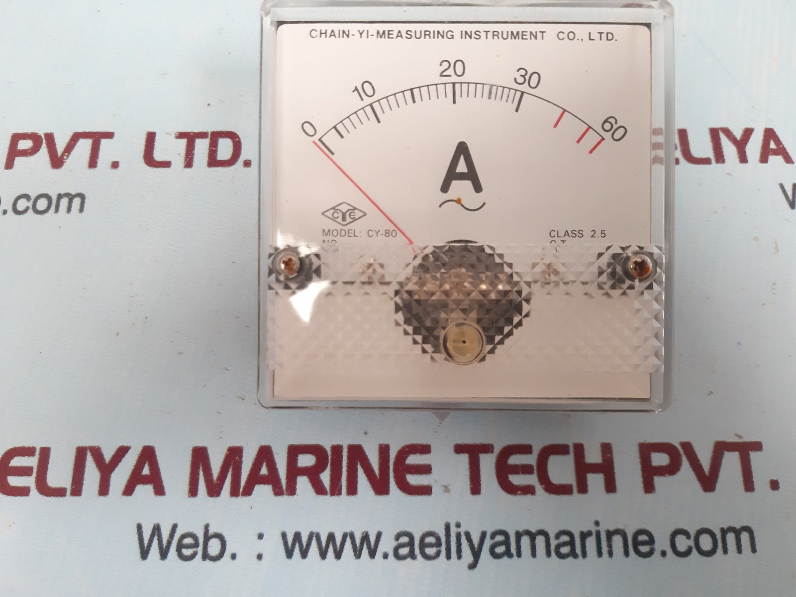 Chain-yi cy-80 panel meter class 2.5 c.t. 0-60a