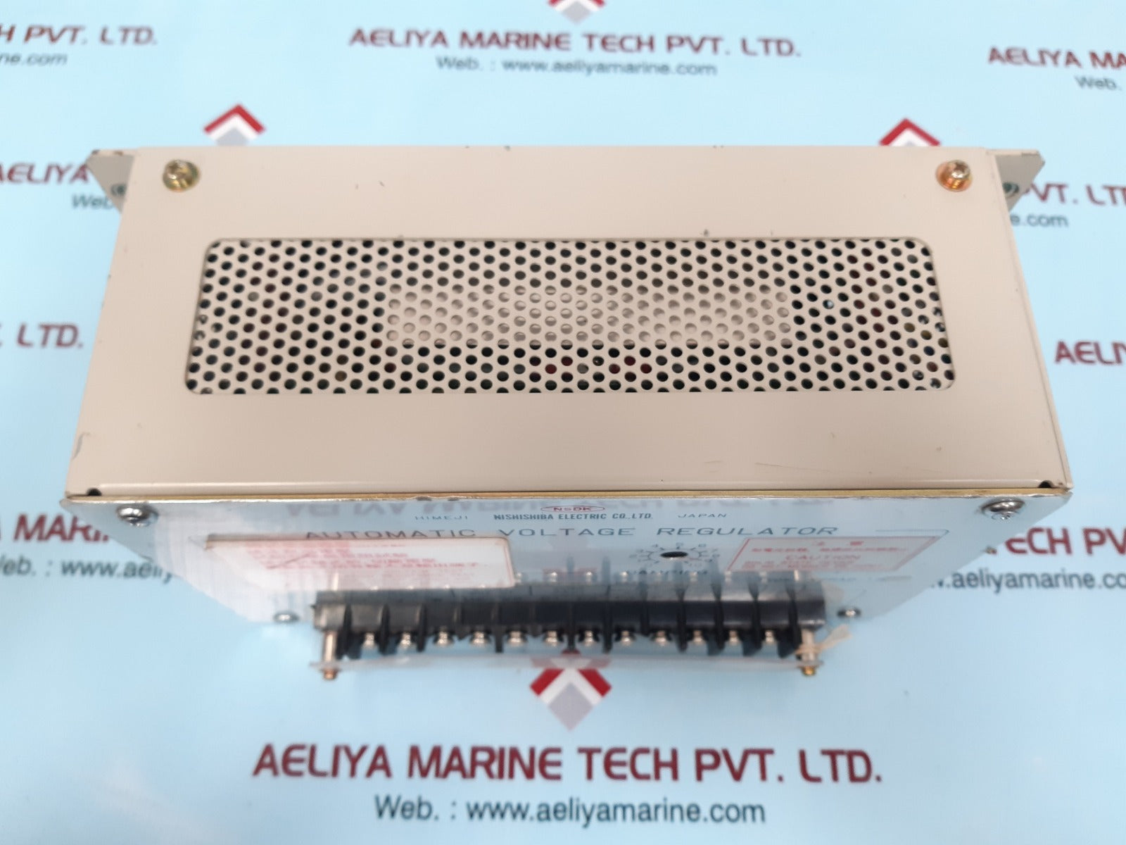 Nishishiba vzrab-1s(p) automatic voltage regulator 450v
