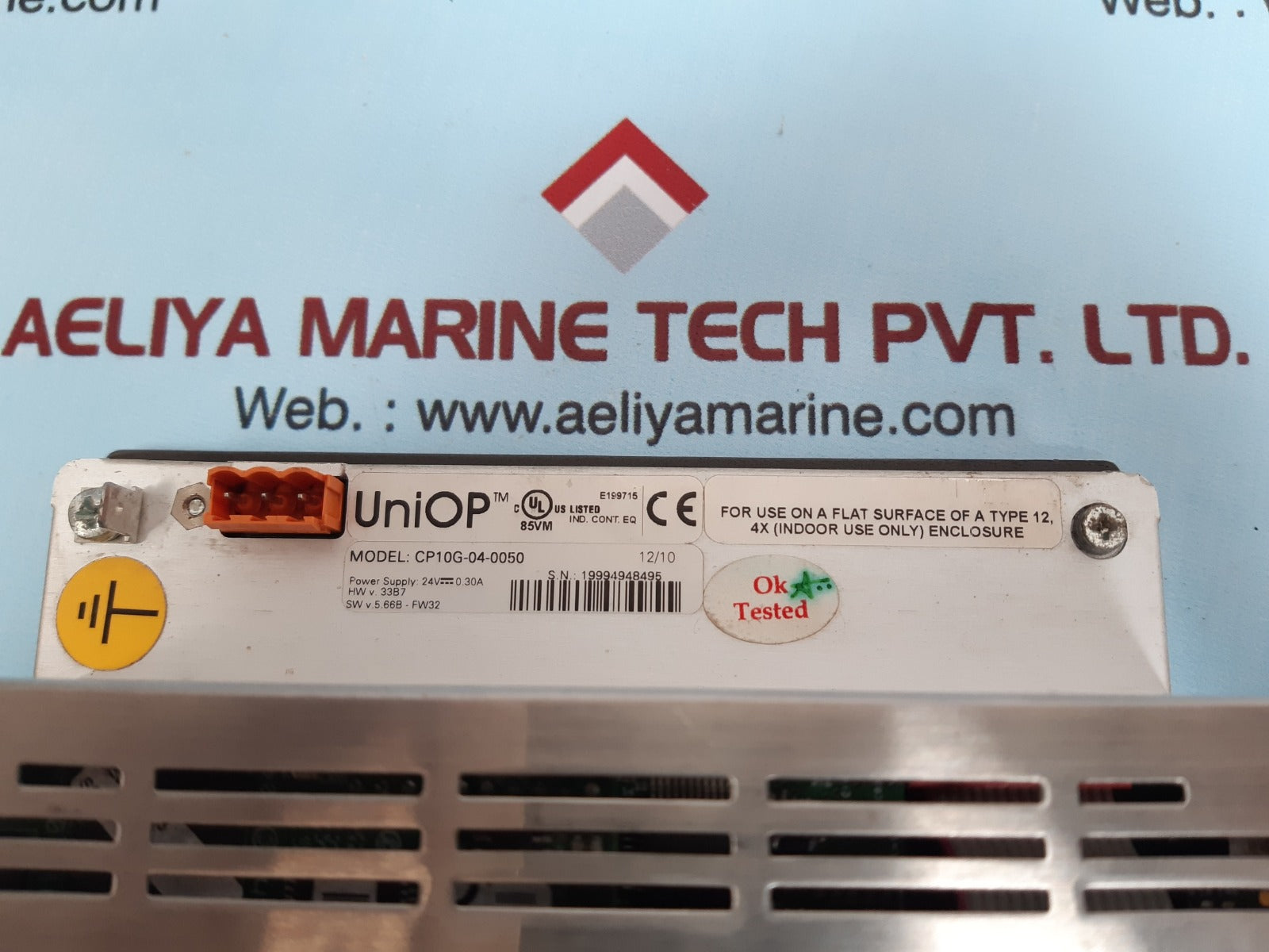 Uniop cp10g-04-0050 operator touch panel