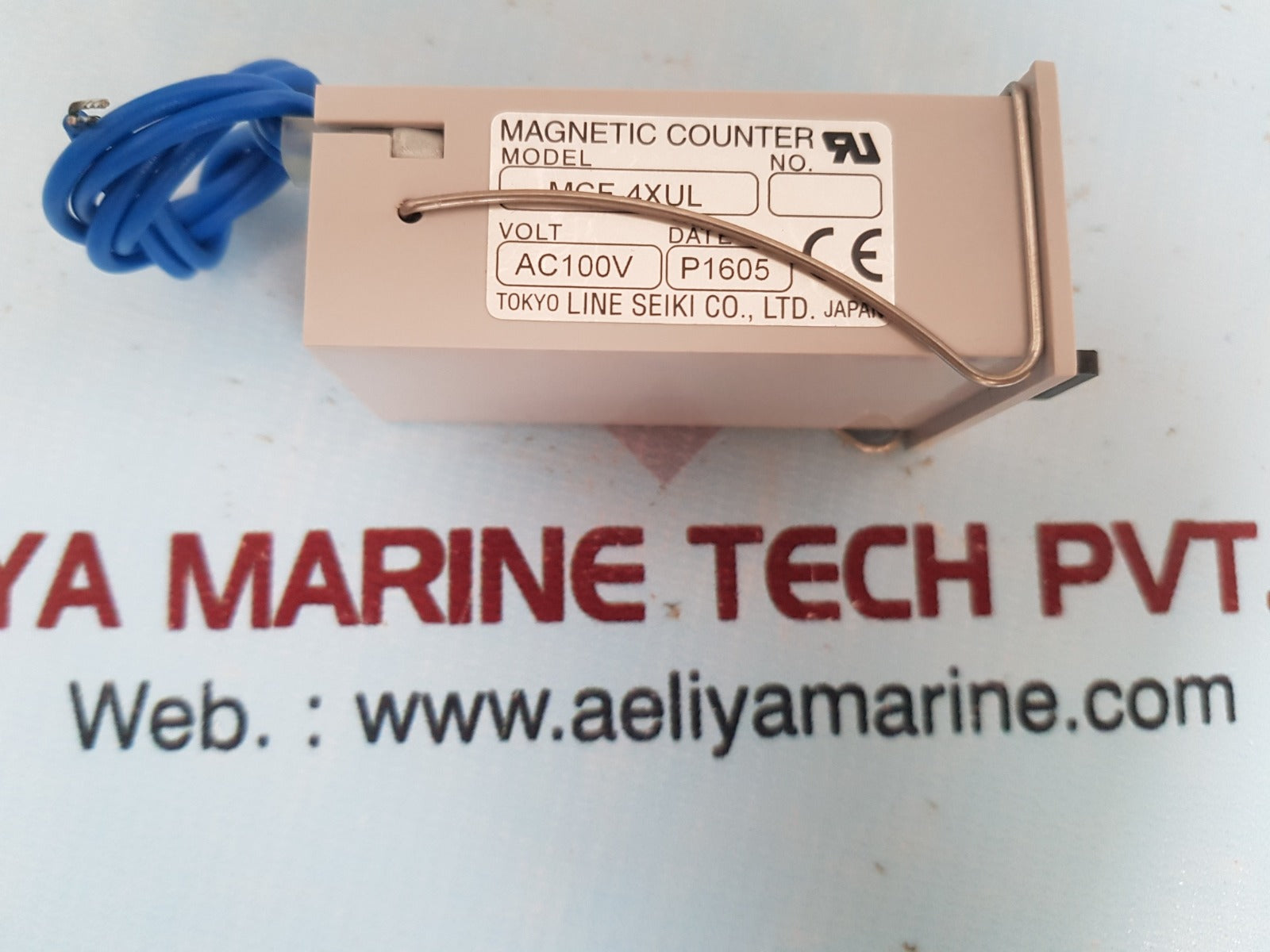 Line seiki mcf-4xul magnetic counter