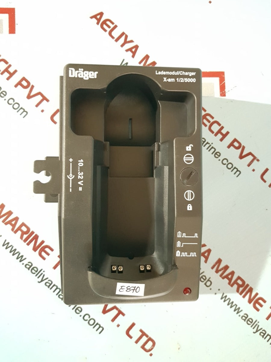 Drager x-am 1/2/5000 gas detector charger unit