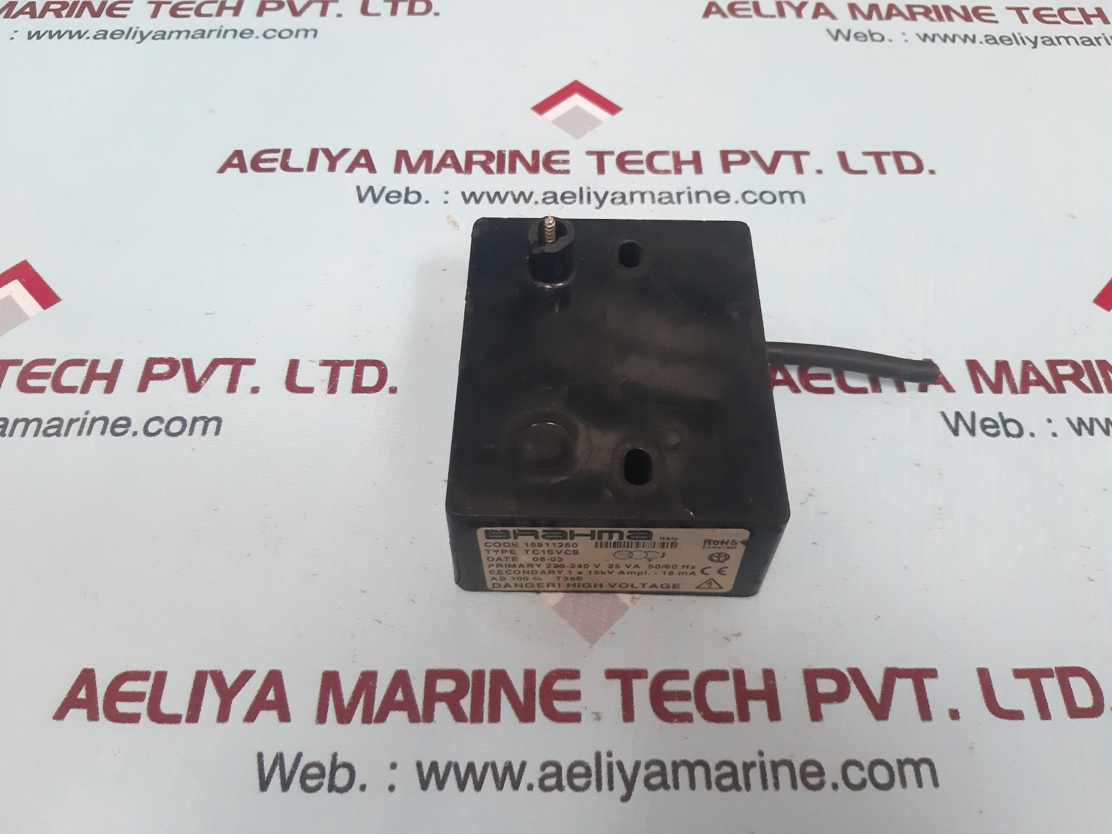 Brahma tc1svcs ignition transformer