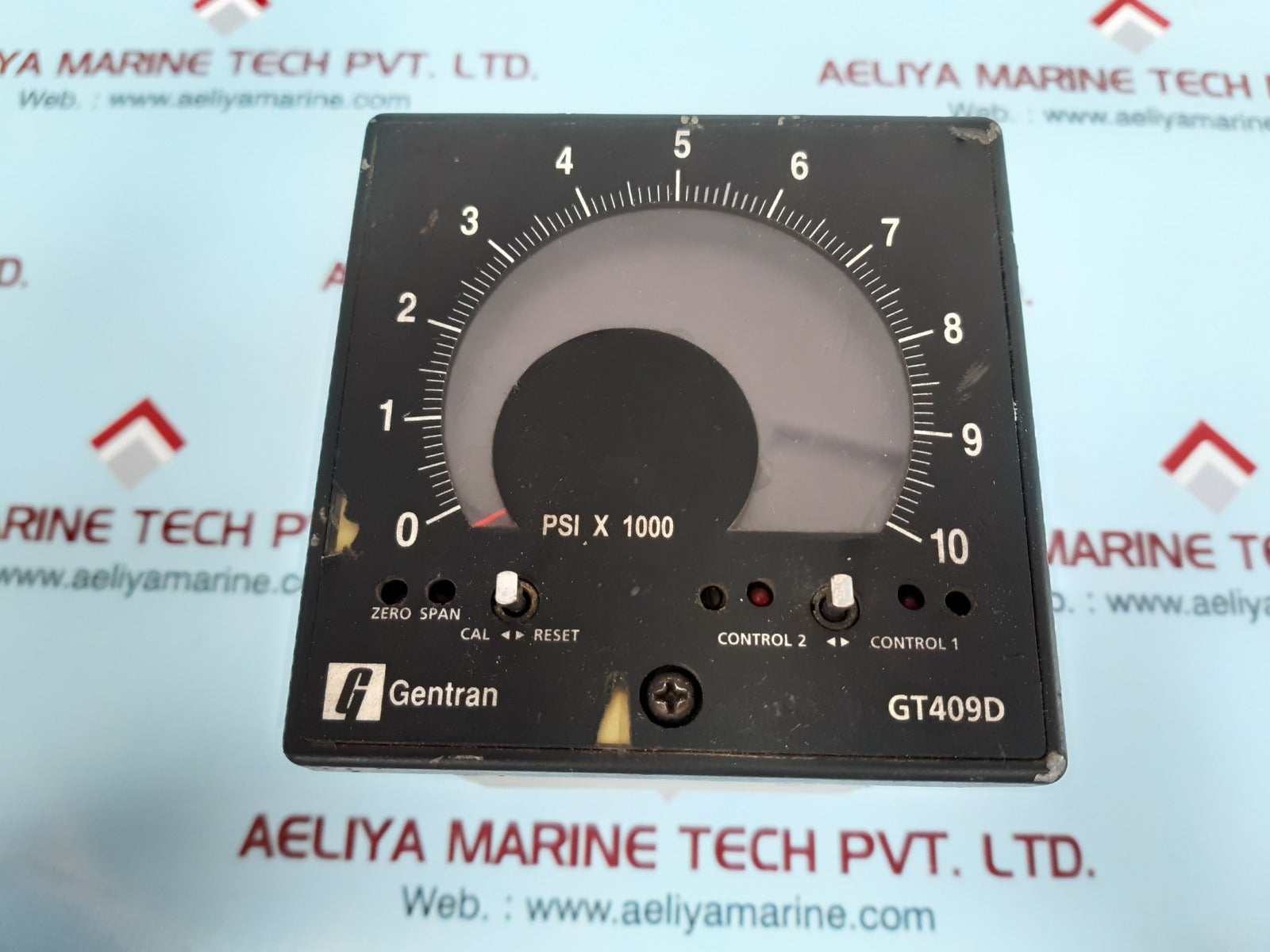 Gentran gt409d-10k pressure indicator