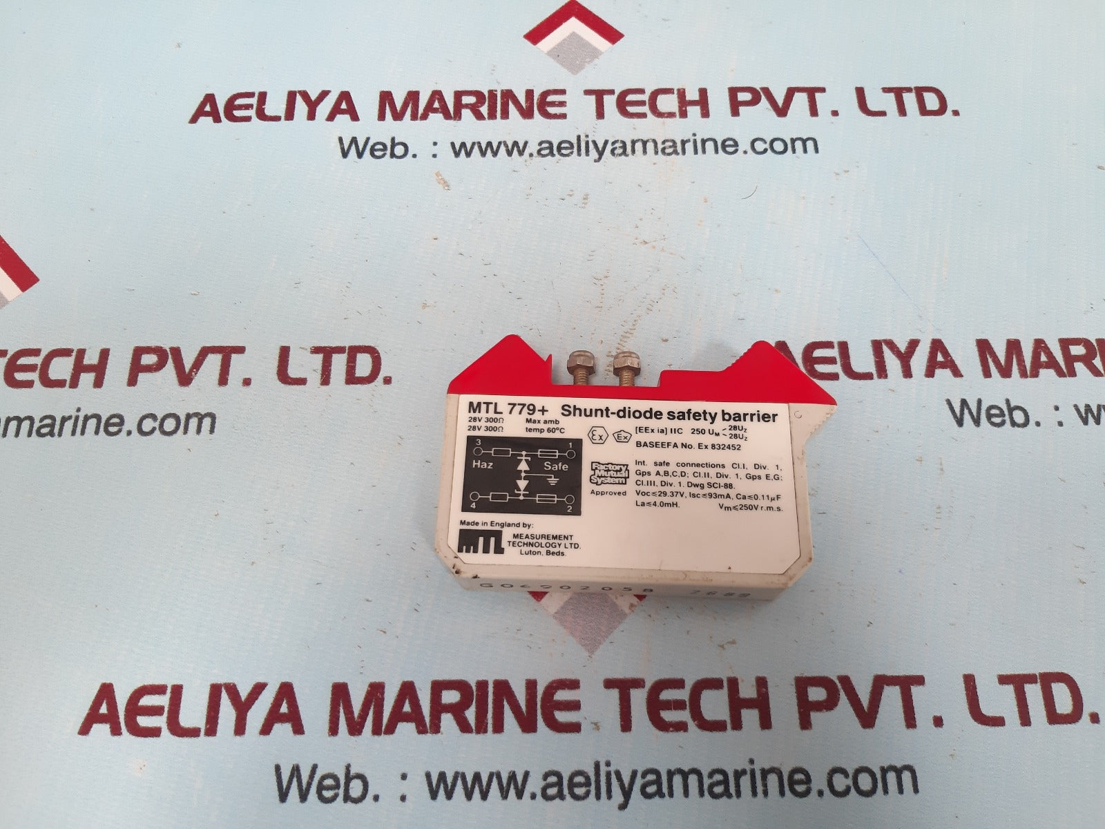 Mtl 779+ shunt-diode safety barrier