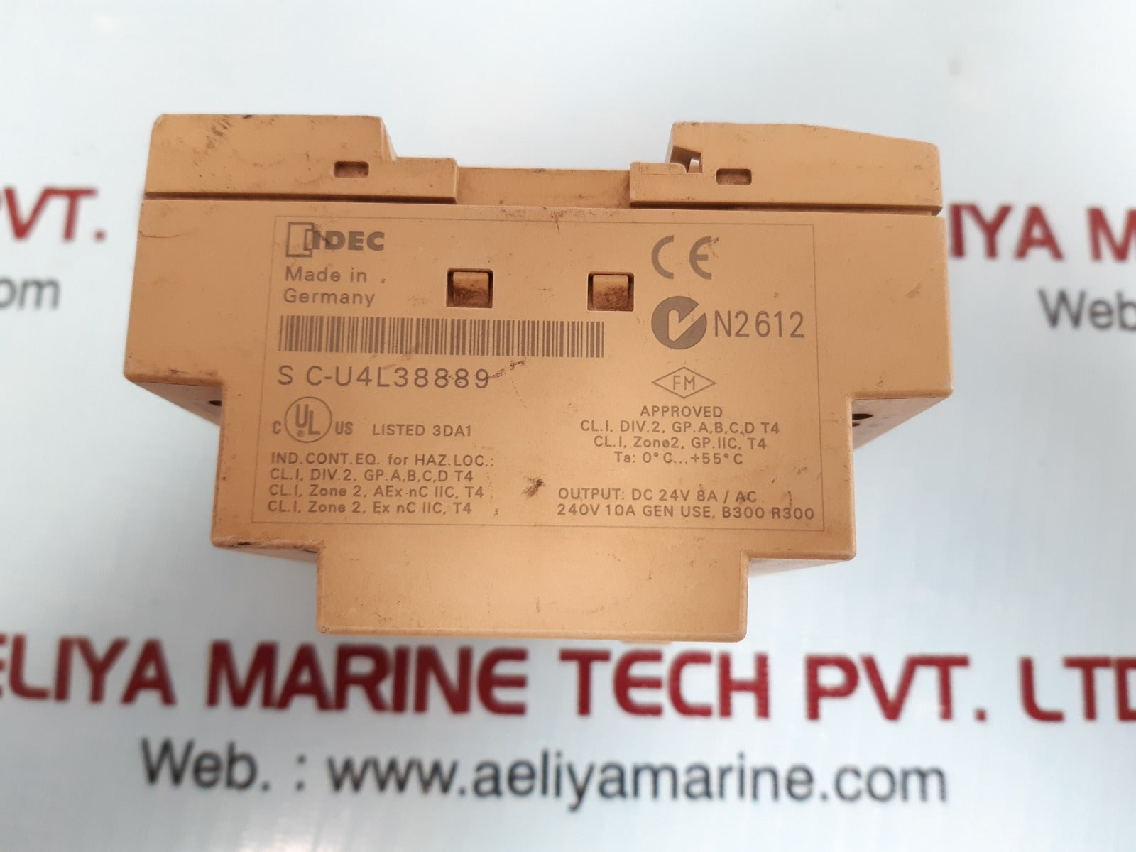 Idec Fl1D-b12Rce Smart Relay 12/24Vdc Input 8Xdc