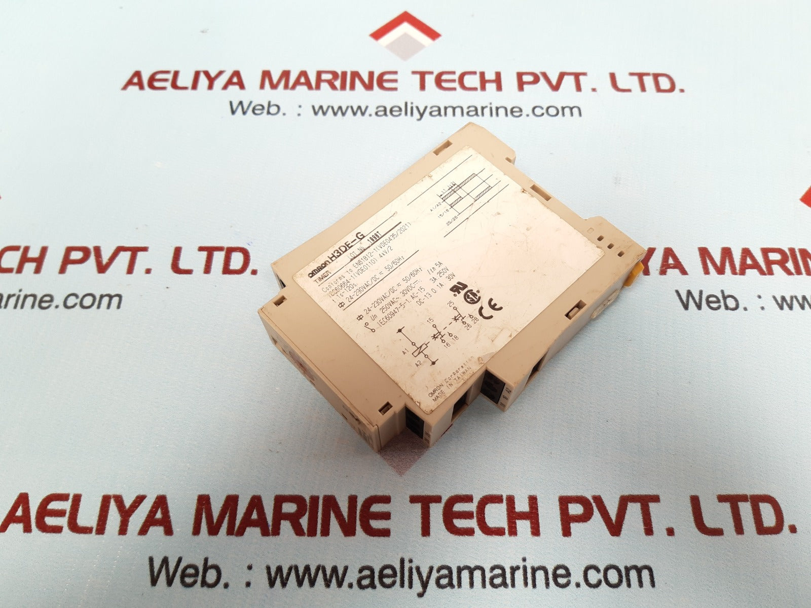 Omron H3De-g Time Delay Relay 24-230Vac/Dc~50/60Hz