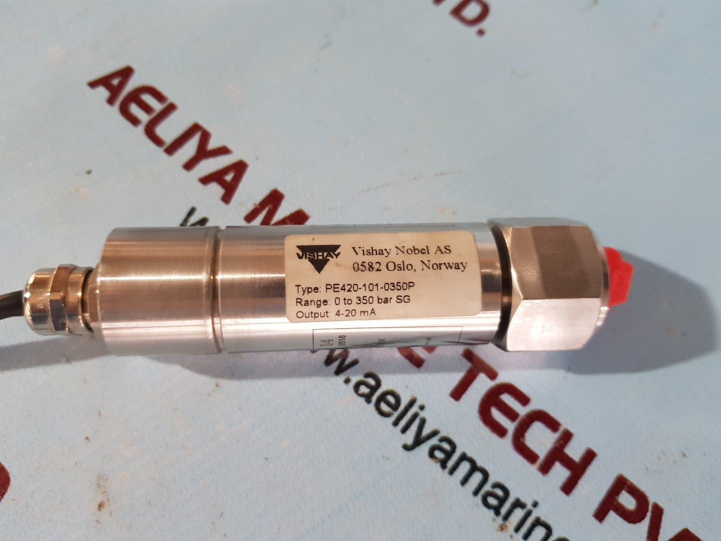 Vishay pe420-101-0350p intrinsically safe pressure transducer