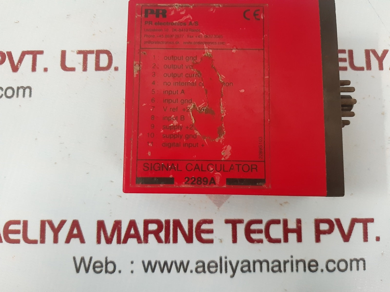 Pr electronics 2289a signal calculator 2289