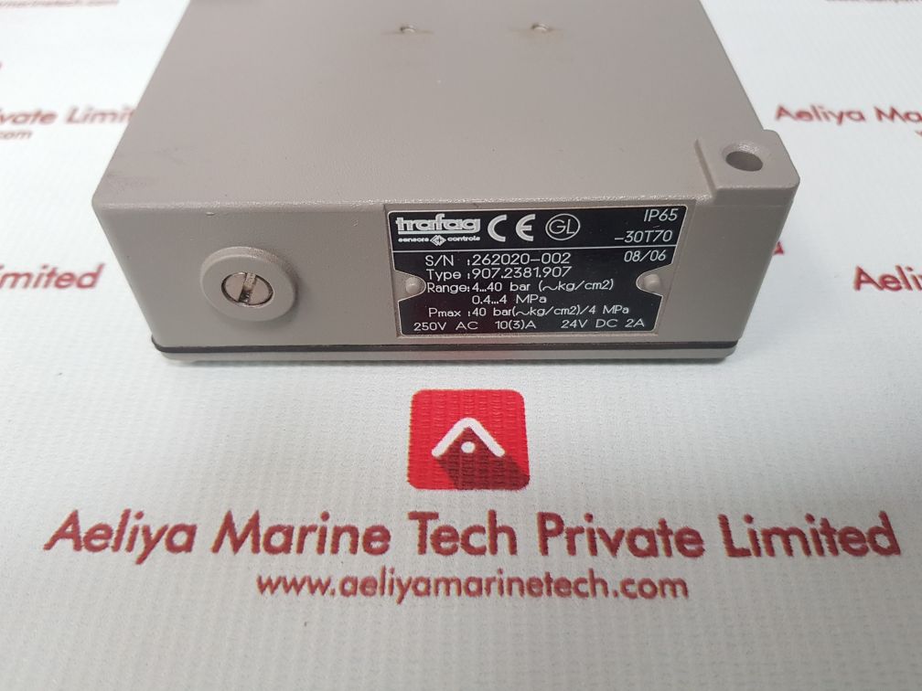 Trafag 907.2381.907 adjustable pressure switch NEW