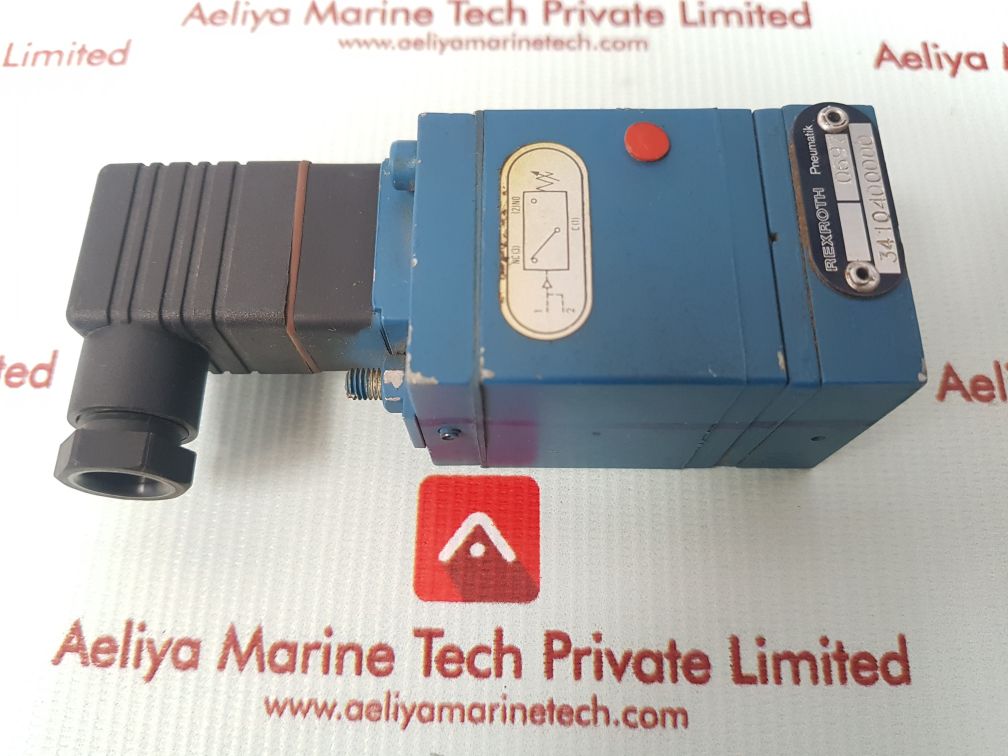 Rexroth pneumatik 3410400000 pressure control valve