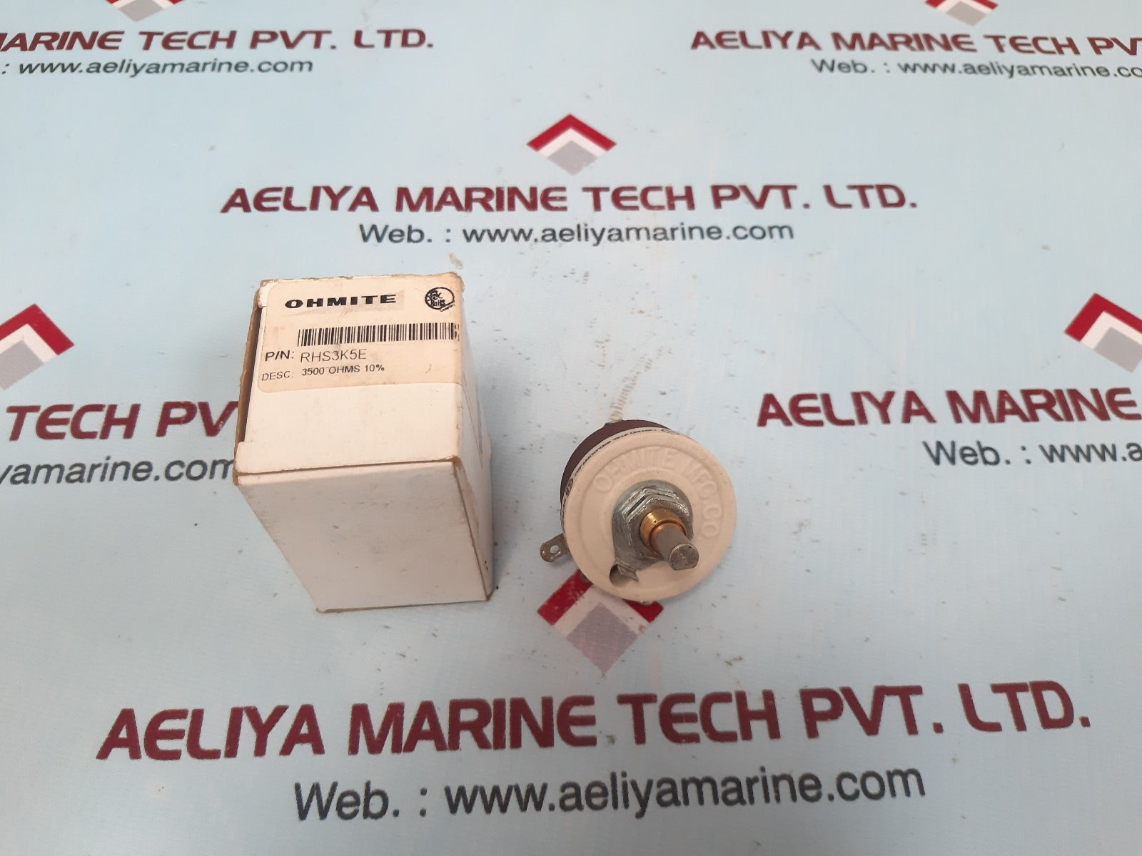 Ohmite rhs3k5e potentiometer