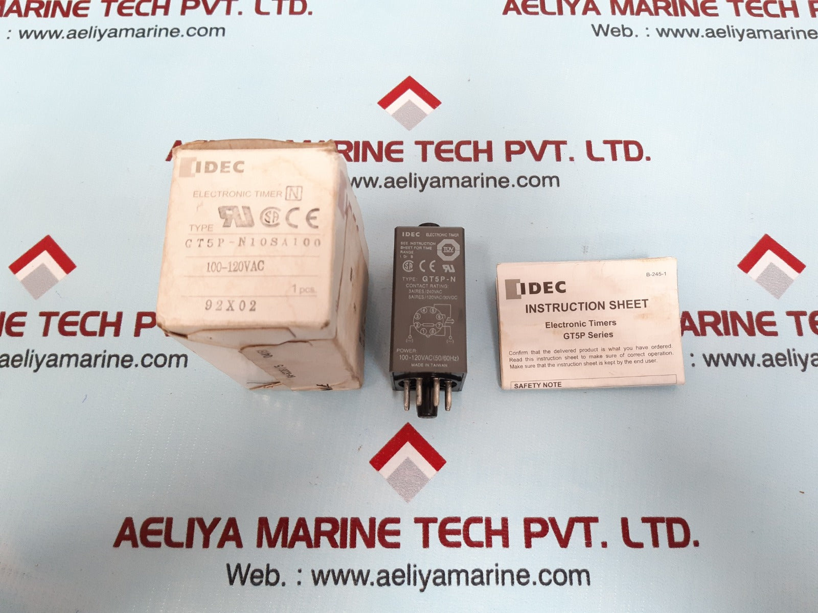 Idec Gt5P-n Electronic Timer 100-120Vac