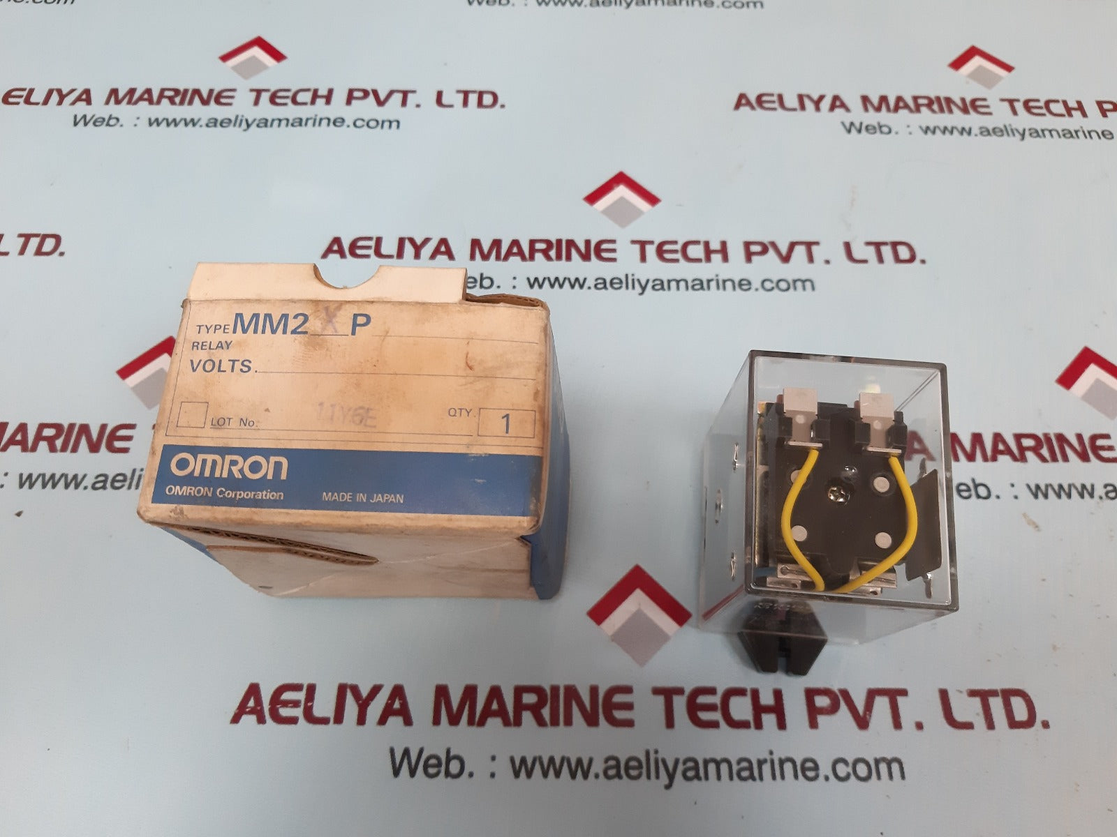 Omron mm2xp power relay