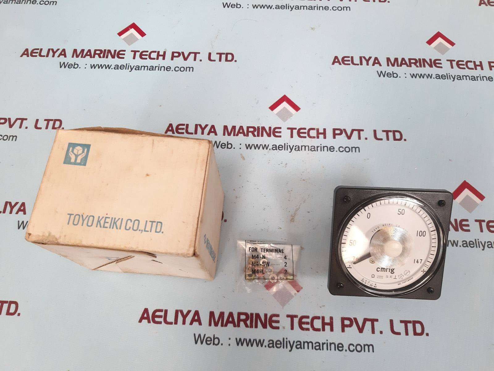 Toyo keiki dvf-8 ammeter ch718337