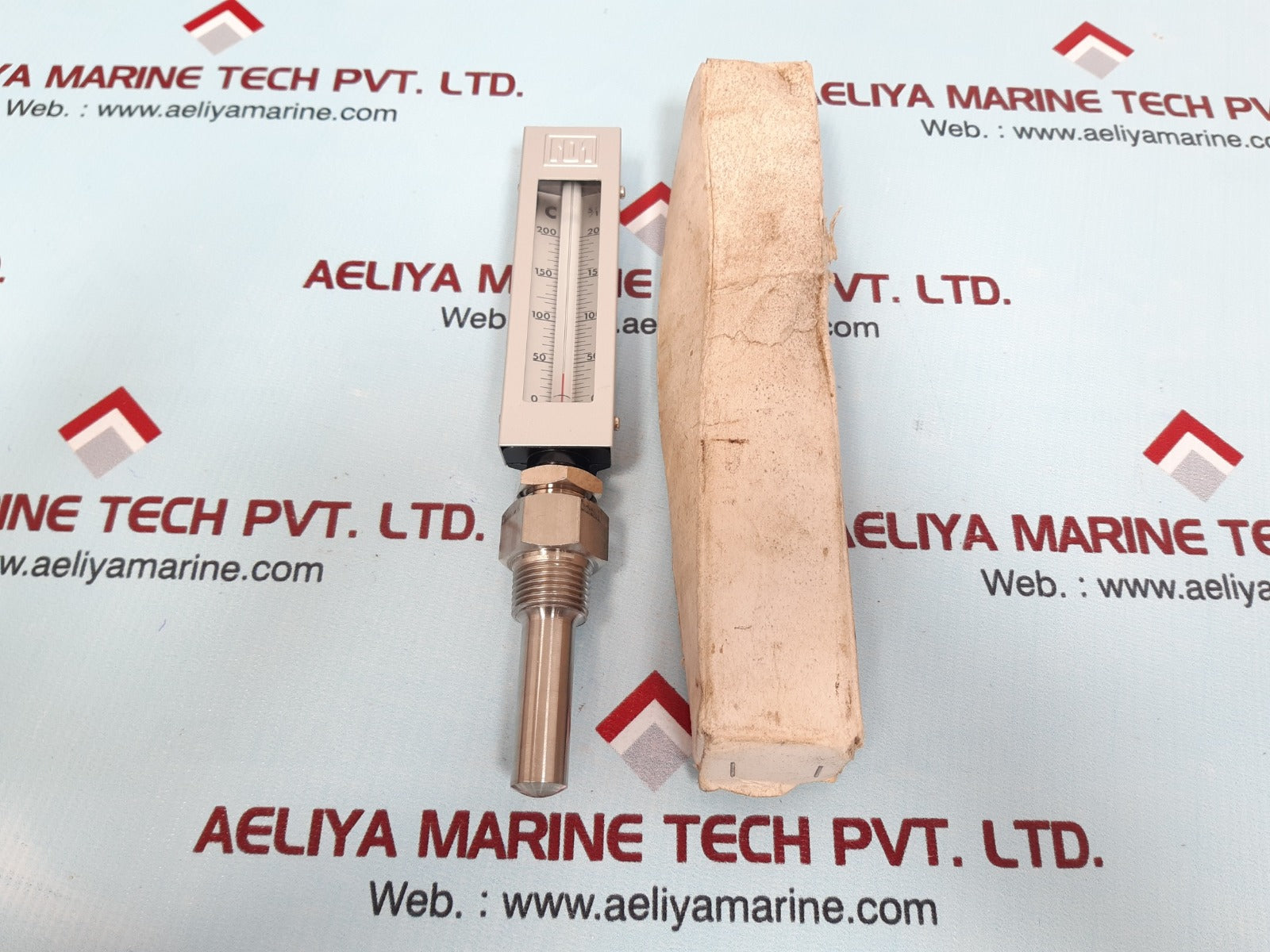 0-200 'c marine engine gauge thermometer