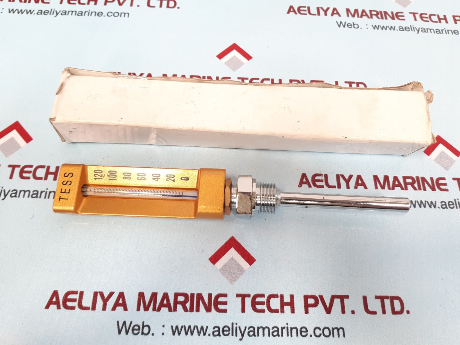 Tess marine engine gauge thermometer 0-100 ºc 120