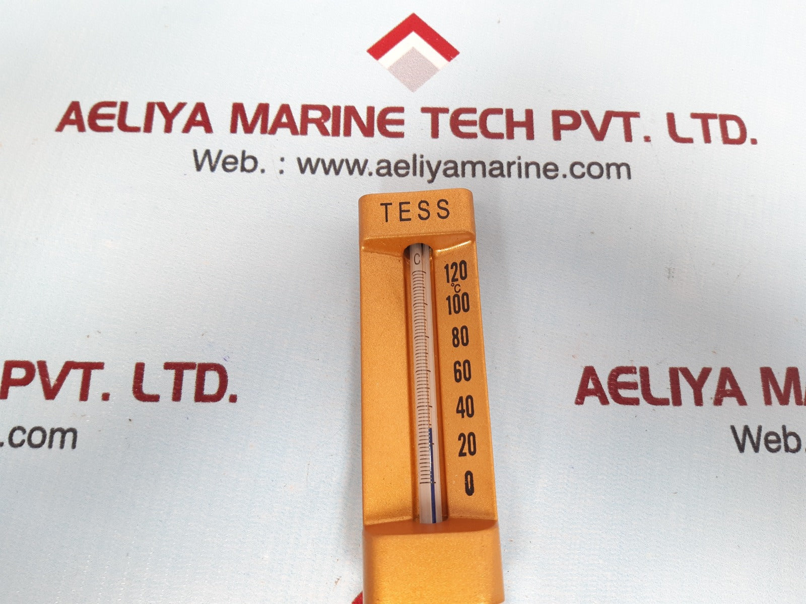 Tess marine engine gauge thermometer 0-100 ºc 120