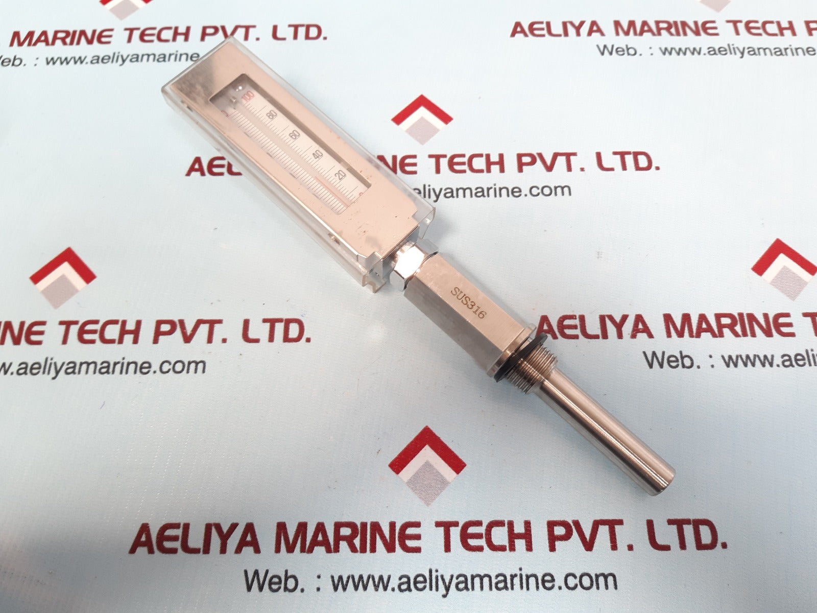 Hyundai T+82-2 Marine Engine Gauge Thermometer 0-100 2/1 ºC