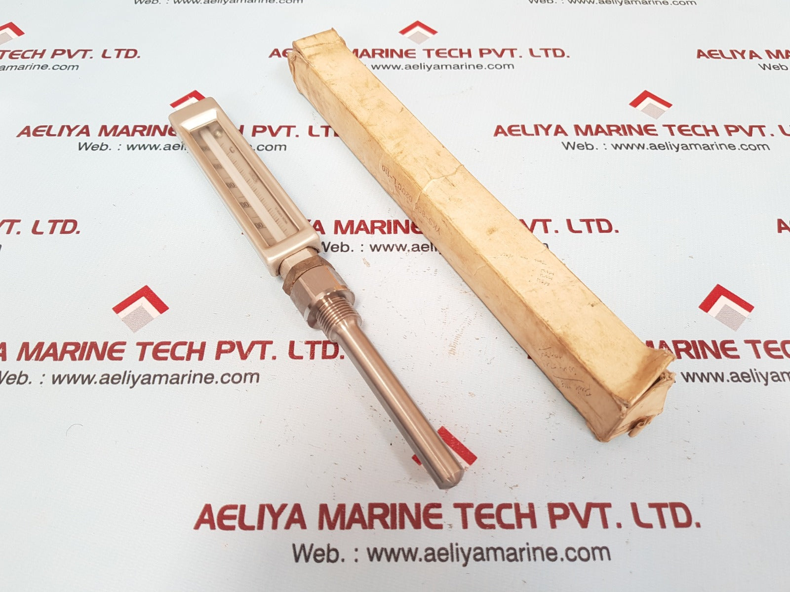 Yamazaki Keiryoki 0-500 'c Marine Engine Gauge Thermometer
