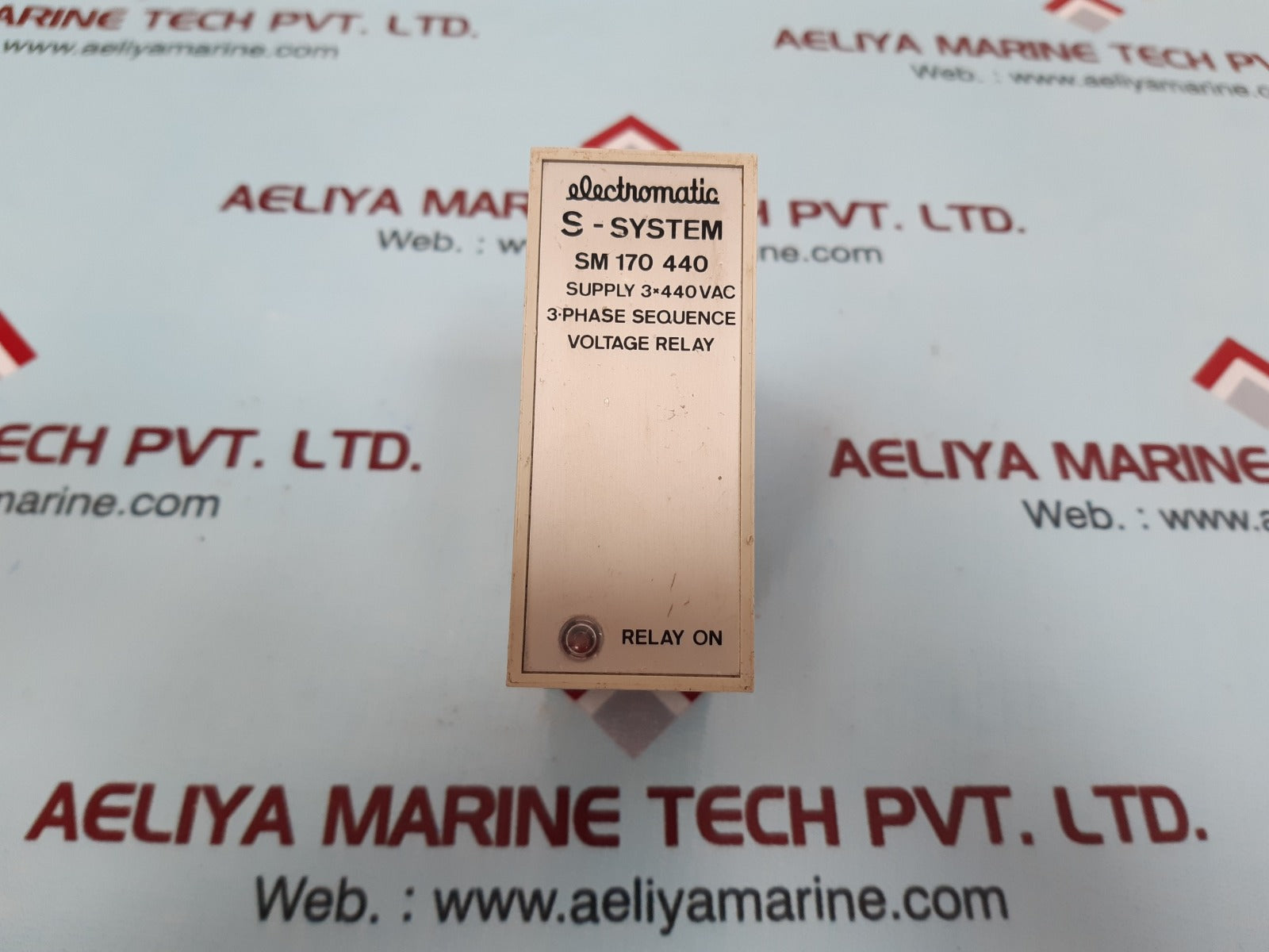 Electromatic S-system Sm 170 440 3 Phase Sequence Voltage Relay